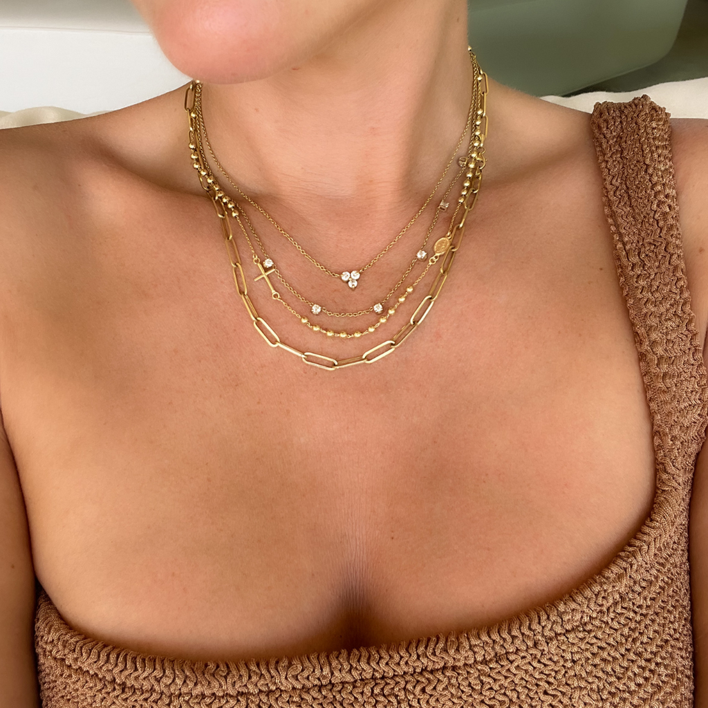 Layering your necklaces