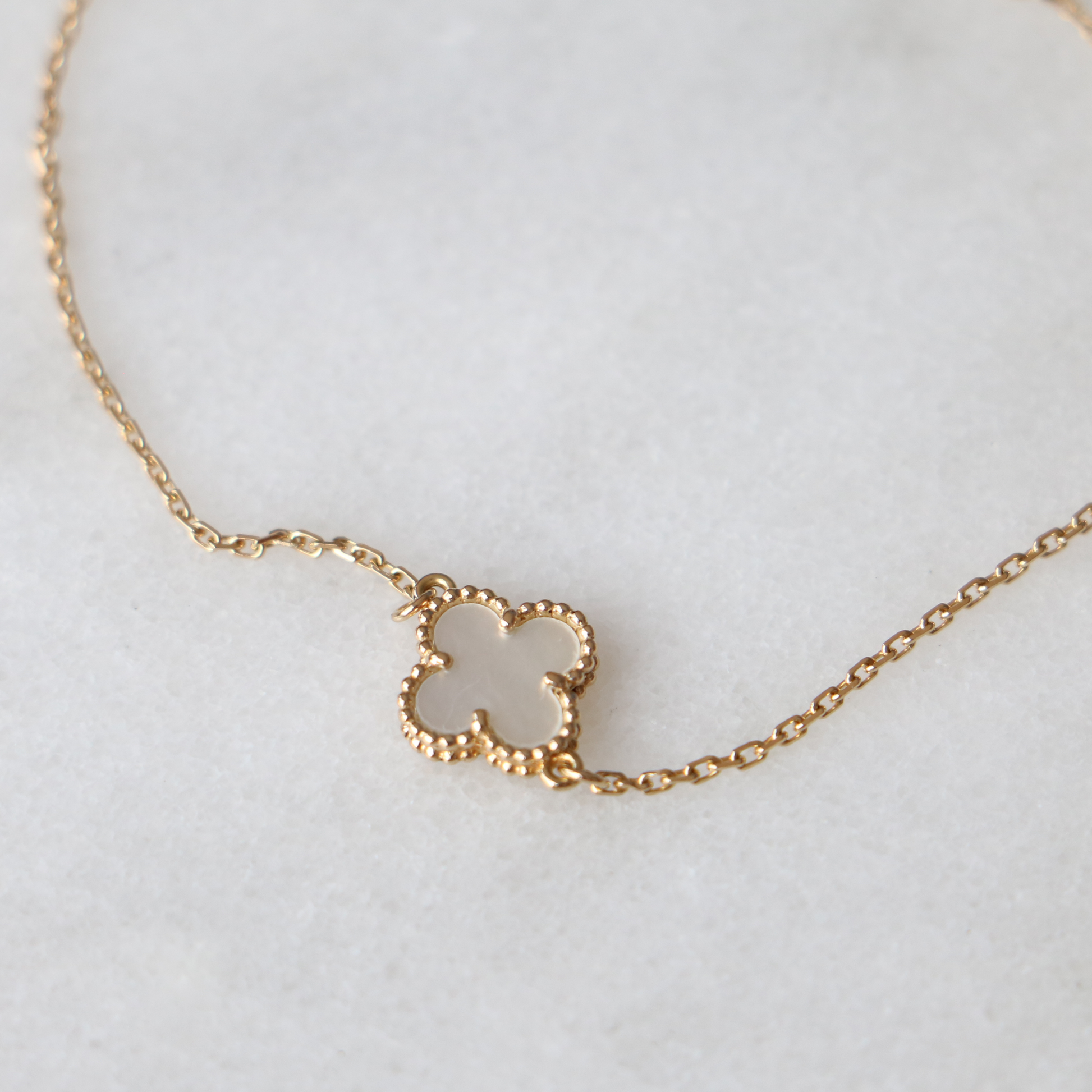 18ct Gold Van Cleef Sweet Alhambra Bracelet