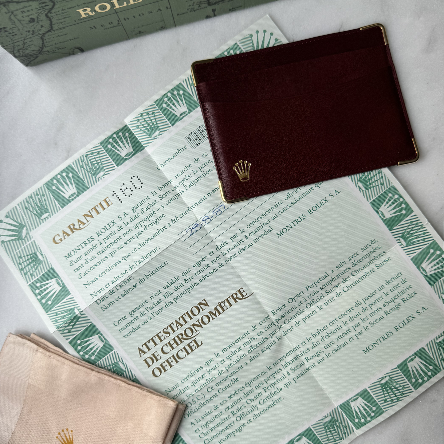 Rolex DateJust 18ct Yellow Gold with Box and Papers