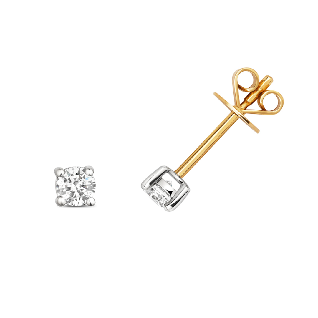 9ct Gold 0.30ct Diamond Studs