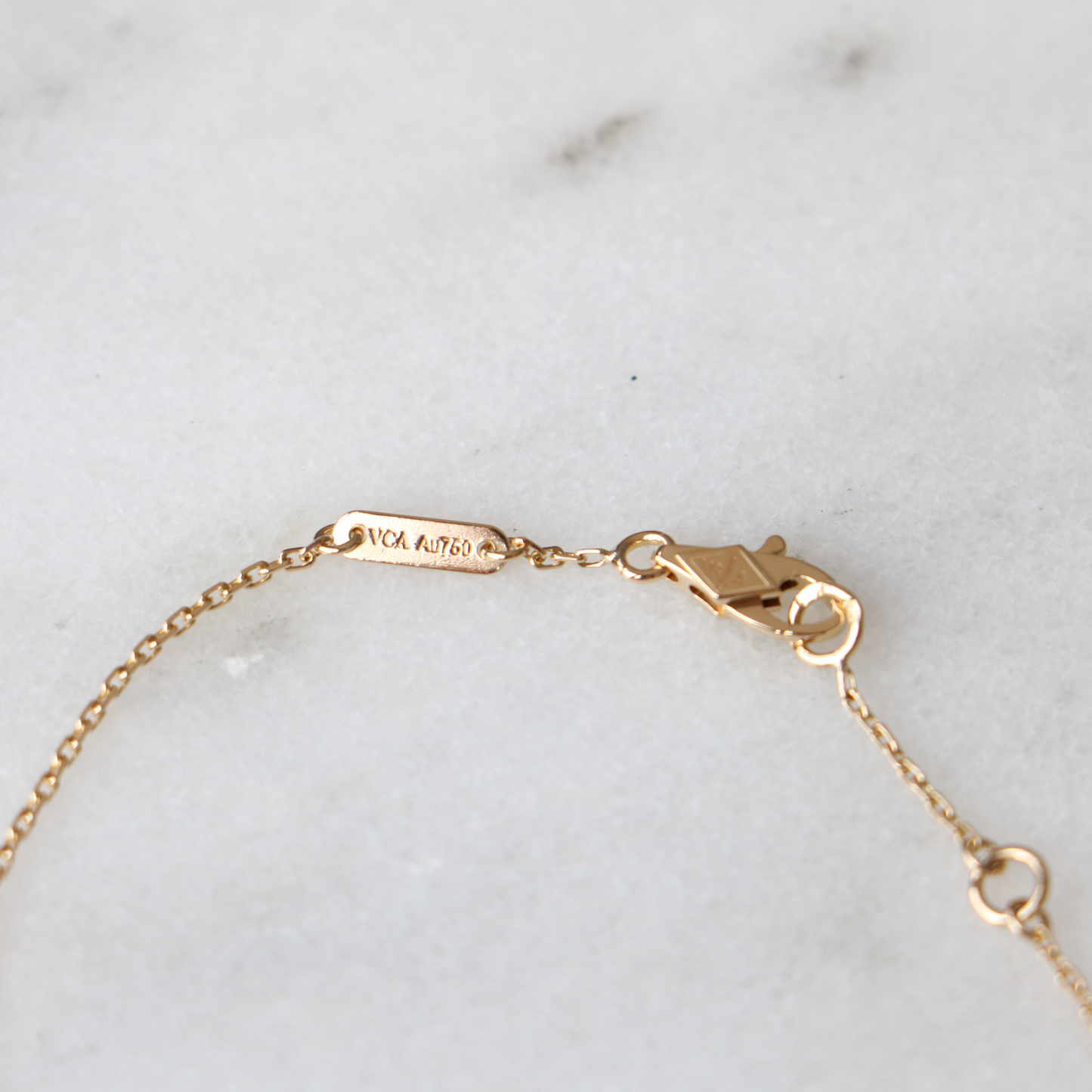 18ct Gold Van Cleef Sweet Alhambra Bracelet