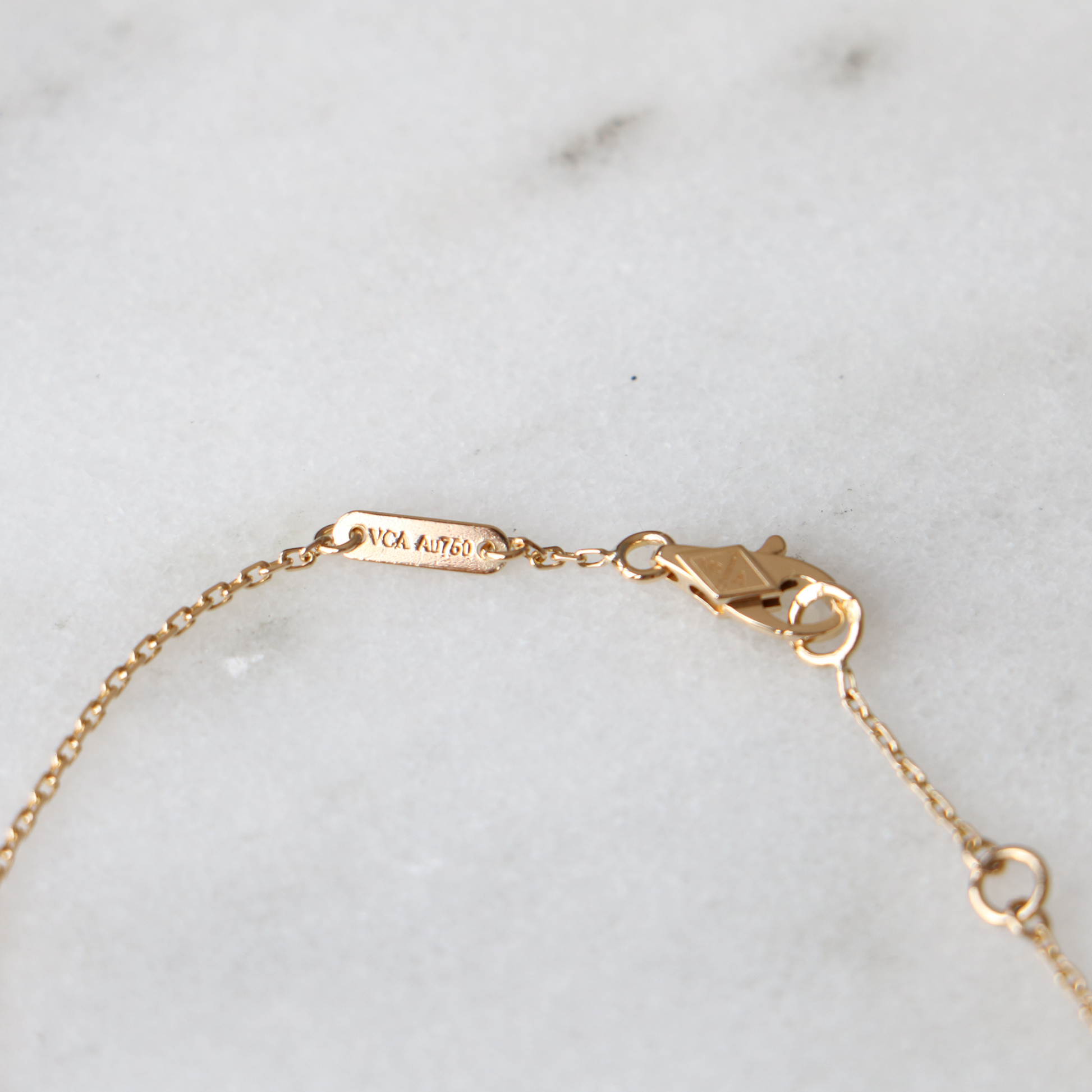 18ct Gold Van Cleef Sweet Alhambra Bracelet