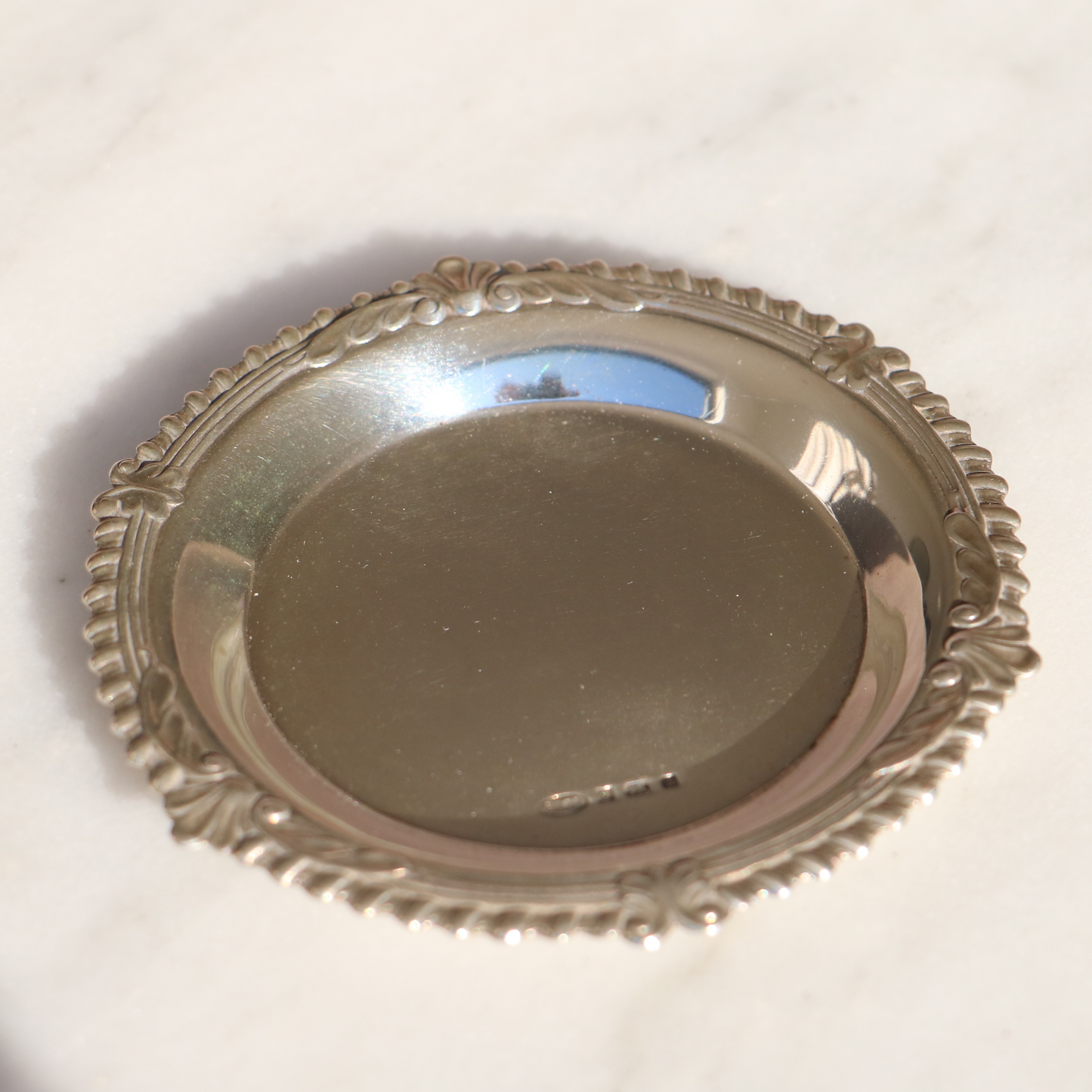 Vintage Silver Trinket Tray