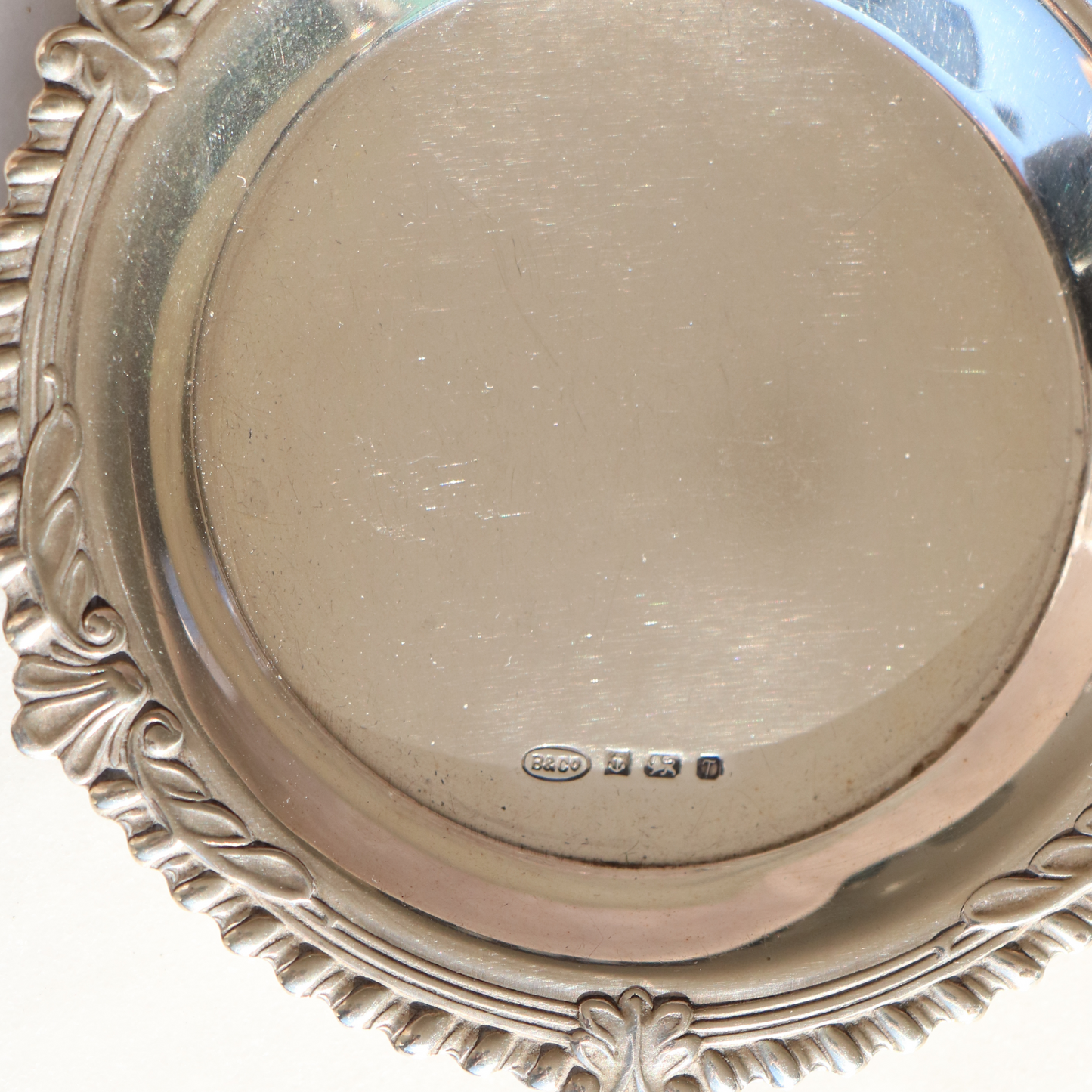 Vintage Silver Trinket Tray