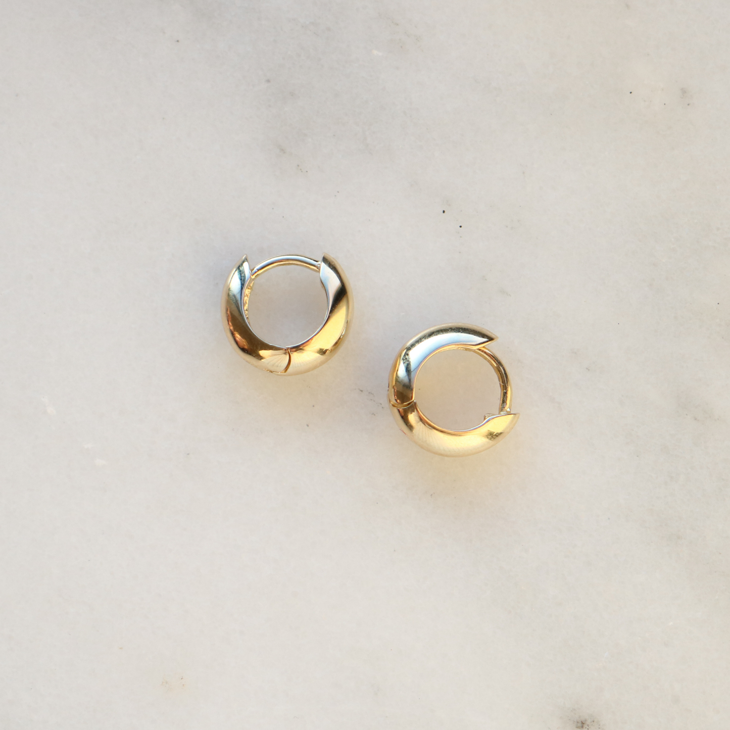 9ct Yellow Gold Hoop Earrings