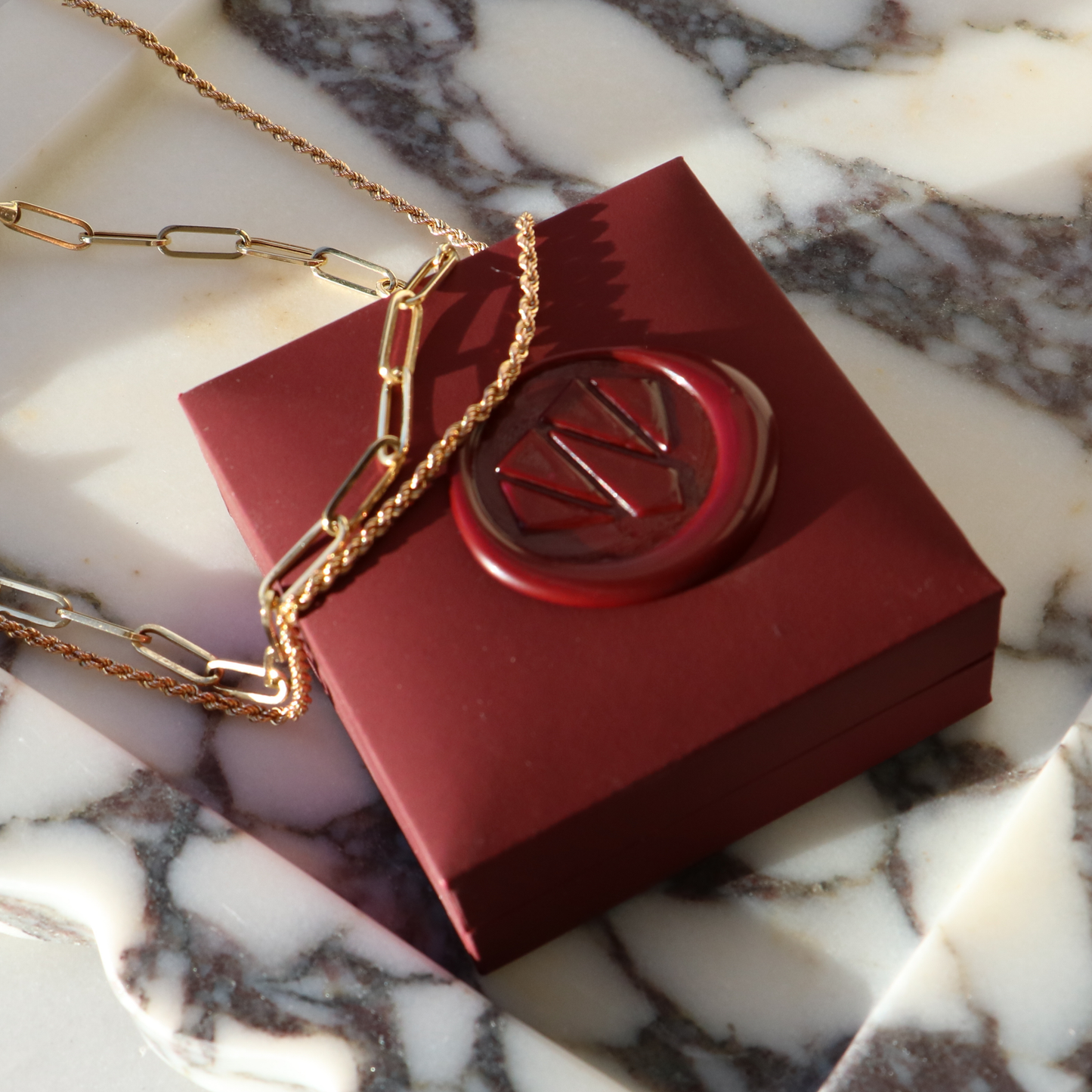 9ct Gold Vintage Rope Chain 18”