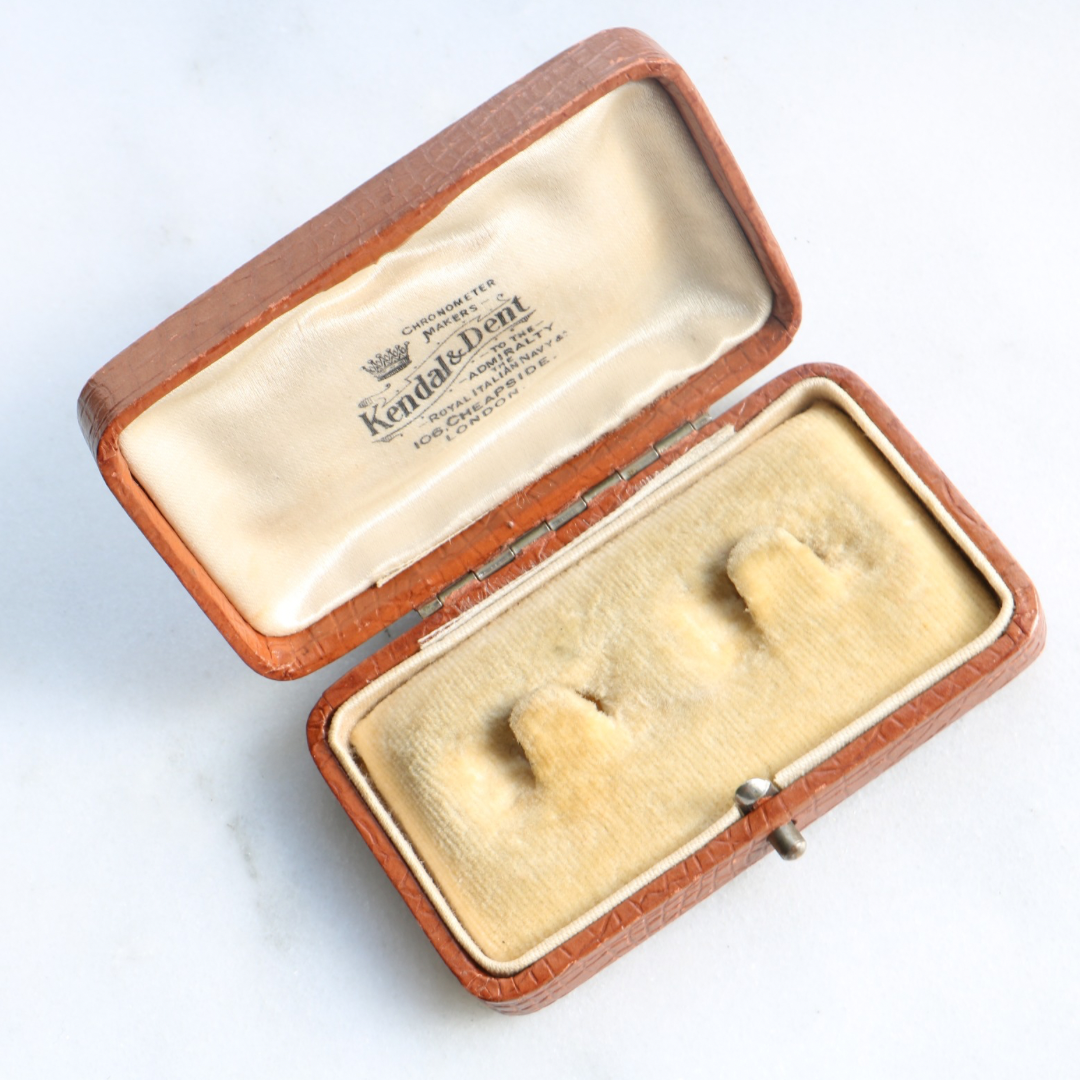 Vintage Cufflink Box